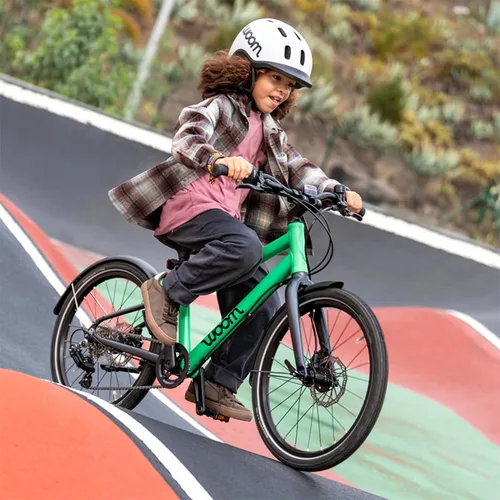 Vista 6 de woom Explora la bicicleta para niños de 6 a 14 años, bicicletas listas para carretera y montaña para ciclistas avanzados con potentes frenos