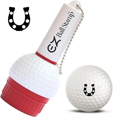 Vista 9 de EZBallStamp - Marcador para pelotas de golf (bomba negra)