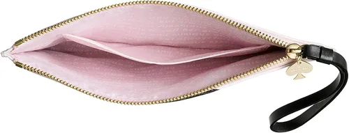 Vista 3 de Kate Spade 'Turn It Up' - Bolso de mano con diseño de registro, color rosa multicolor, Rosa Multi