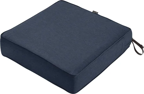 Vista 13 de Classic Accessories Montlake FadeSafe - Juego de cojines resistentes al agua para patio, 23 x 23 x 5 pulgadas (asiento), 21 x 20 x 4 pulgadas