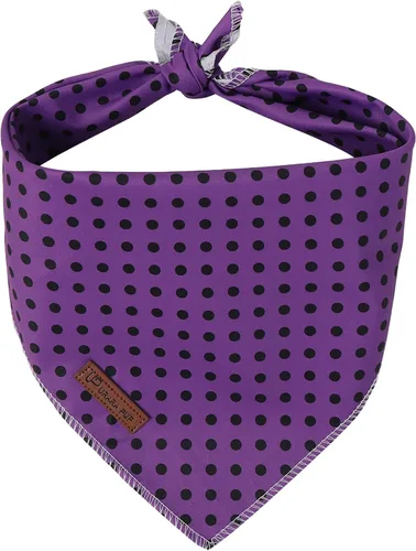 Vista 25 de Bandana de verano para mascotas - Bufanda triangular de rejilla de algodón cómoda para cachorros, pañuelo lavable para perros o gatos, niños