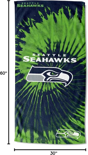 Vista 7 de Northwest NFL - Toalla de playa unisex para adultos
