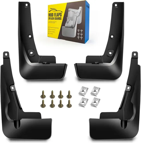 Vista 38 de Aleta de lodo Compatible con 2009-2010 Do-dge Ram 1500/2500/3500, 11-18 Ram 1500/2500/3500, Compatible con ruedas traseras simples, No es compatible