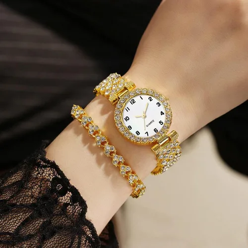 Vista 2 de SENRUD Moda mujer cuarzo relojes cristal vestido reloj femenino impermeable reloj de pulsera