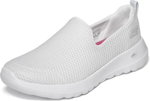 Vista 25 de Skechers Women's Go Walk Joy Sneaker 2-Azul marino/Blanco