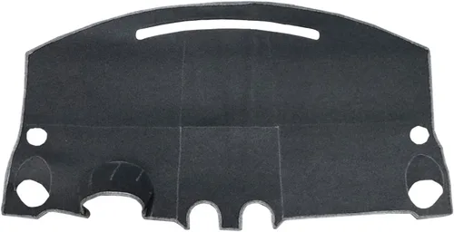 Vista 7 de Cubierta de alfombra para salpicadero compatible con VW Volkswagen Beetle VW3 1998-2009 (gris)