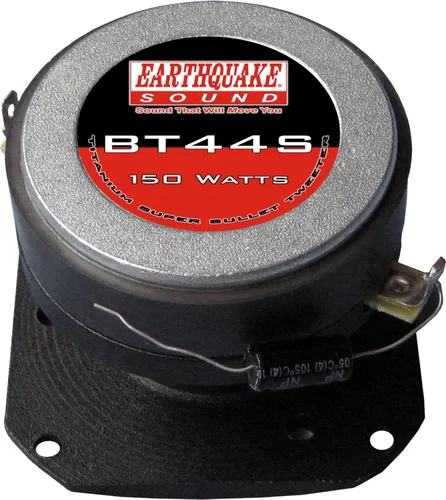 Vista 4 de Earthquake Sound BT44S Car / Pro Audio - Tweeter de 3.5 pulgadas con cúpula de titanio, bobina de voz de 1 pulgada, 150 W MAX (par)