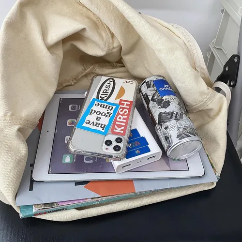 Vista 4 de Bolsas de lona de gran capacidad para mujeres y hombres, bolsos cruzados de hombro, bolso de mano para trabajo, compras, viajes..