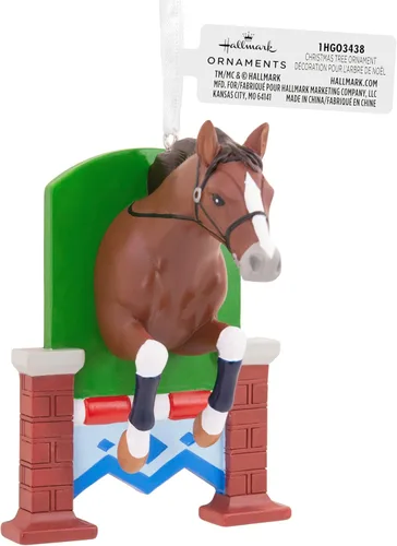 Vista 3 de Hallmark Adorno de Navidad de caballo