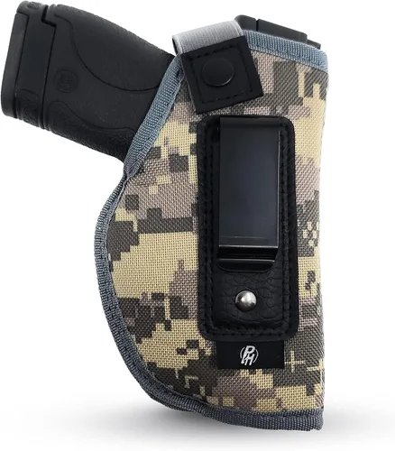 Vista 10 de IWB Gun Holster by PH - Concealed Carry Soft Material - Soft Interior - Fits M&P Shield 9mm.40.45 Auto/Glock 27 29 30 33 42 43 / Ruger LC9, LC380
