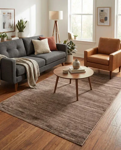 Vista 22 de Rugs.com Alfombra de la colección Finsbury, alfombra mediana gris de 2 x 3 pies, perfecta para salas de estar, comedores grandes, planos abiertos