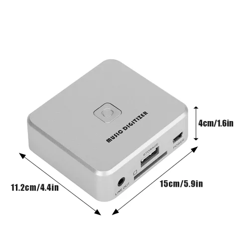 Vista 6 de Digitalizador de música, convertidor analógico a MP3 para cintas