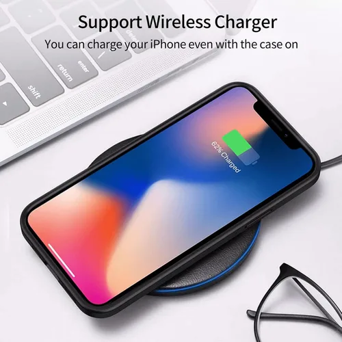 Vista 7 de Funda compatible con iPhone 11, funda estética Beach Wave Sunset Glow para iPhone, protección contra caídas, delgada, a prueba de golpes, funda