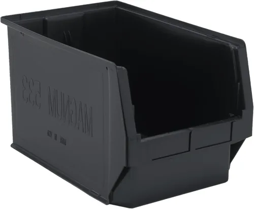 Vista 7 de Quantum Storage Systems Quantum Storage QMS531BK - Paquete de 6 cubos de almacenamiento de plástico resistentes Magnum, 19-3/4 pulgadas x 12-3/8