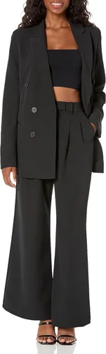 Vista 3 de The Drop Blazer Kurt de doble botonadura para mujer