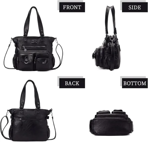 Vista 5 de Large Purses for Women Shoulder Handbags Tote Bag Hobo Bag