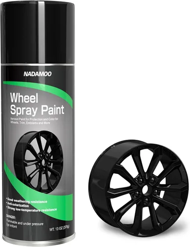 Vista 13 de NADAMOO Pintura en Aerosol para Llantas de Aluminio, Pintura en Aerosol para Llantas de Automóvil para Recolorear y Proteger Superficies Metálicas