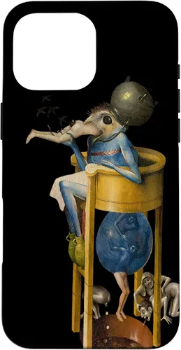 Vista 19 de Hieronymus Bosch The Garden of Earthly Delights Funda Devil para iPhone 17