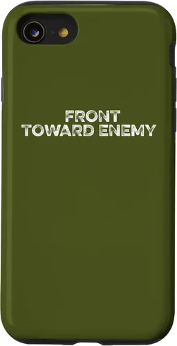 Vista 18 de Funda para iPhone 16 frente a la mina enemiga militar veterano ejército Claymore Mines Case
