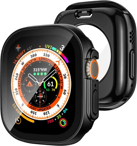 Vista 15 de Tensea - Funda protectora de pantalla impermeable para Apple Watch (2 en 1) para Apple Watch Serie SE 6, 5, 4, accesorios de 40 mm, iWatch protector