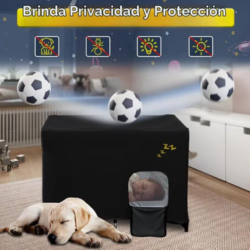 Vista 2 de South to East Pack N Play - Funda opaca para cuna de viaje, funda transpirable para empacar y jugar, bloquea el 90% de la luz con un flujo de aire