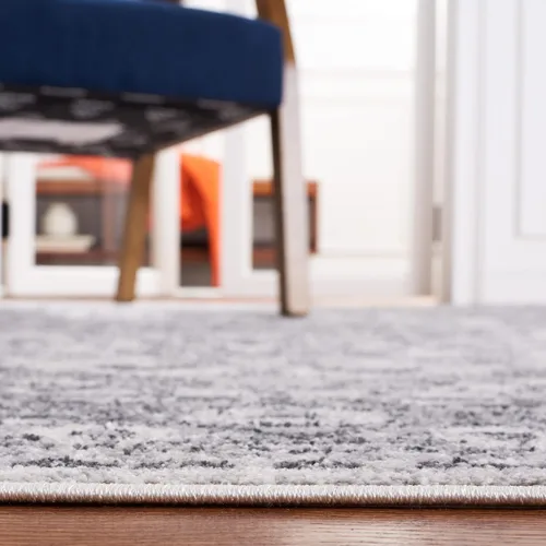 Vista 6 de SAFAVIEH Colección Toscana - Alfombra de pasillo, 2 x 9 pies, color marfil y gris, diseño oriental, no desprende pelusa y de fácil cuidado, ideal
