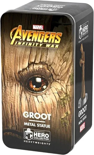Vista 5 de Colección de pesos pesados Marvel Figura de metal pesado Groot 4