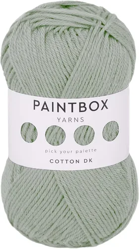 Vista 13 de Paintbox Yarns - Hilo 100% algodón DK, 1.76 onzas, 137 yardas, 410.1 ft #401 Papel blanco
