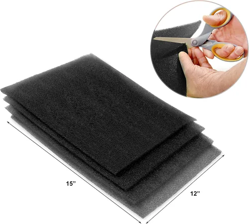 Vista 2 de Dualplex® Revestimiento extensor de vida de frutas y verduras para cajones de refrigerador, 12 x 15 pulgadas (paquete de 4) – Extiende la vida útil
