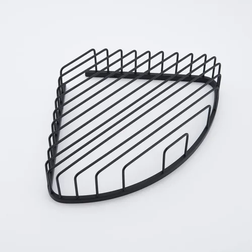 Vista 3 de Estante esquinero para ducha de baño, diseño hueco en las esquinas, ultra resistente, de acero inoxidable, organizador de champú, estante