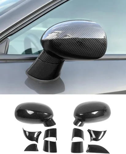 Vista 7 de Hoolcar Tapa para Espejo Retrovisor Lateral Compatible con Dodge Challenger 2009-2024 2025, Recortes de Espejo Retrovisor ABS, Accesorios Negro