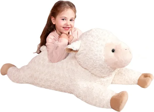 Vista 26 de IKASA Animal de Peluche de Gato Grande Juguete de Peluche, Gatito Gigante Lindo Juguetes Suaves Jumbo, Peluche Enorme de Gran Tamaño Peluche