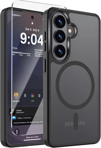 Vista 73 de WRJ Funda magnética para Google Pixel 11 Pro XL para Pixelsnap, color negro