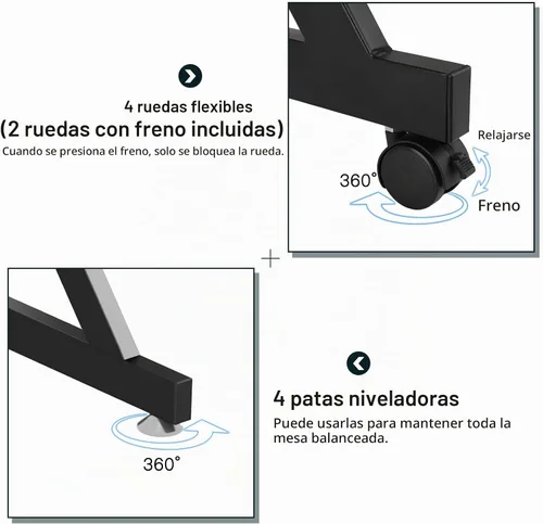 Vista 5 de Dripex Escritorio de computadora para espacios pequeños, escritorio pequeño de 27.5 pulgadas, escritorio compacto de 3 niveles con estante