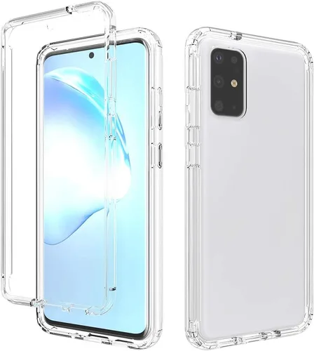 Vista 15 de Pzwoxukhov Funda para Xiaomi Poco M3 M2010J19CG M2010J19CI Caso, alta transparencia, color degradado, funda de absorción de impactos anticaída