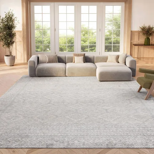 Vista 147 de Safavieh - Alfombra decorativa de la colección Tulum, modelo TUL264F, estilo marroquí, bohemio y desgastado, no suelta pelusa, para sala, vestíbulo