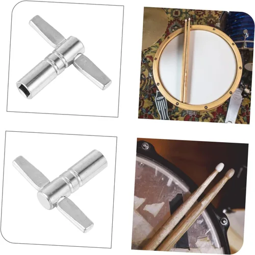 Vista 8 de Llave de tambor, accesorios deportivos, herramienta de afinación de tambor, afinador, llave de movimiento, llaves de tambor, juego de tambor, llave
