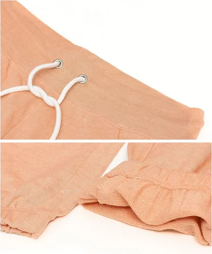 Vista 4 de U.S. Polo Assn. Pantalón pijama deportivo para mujer, esencial, de felpa francesa para dormir, descansar o correr