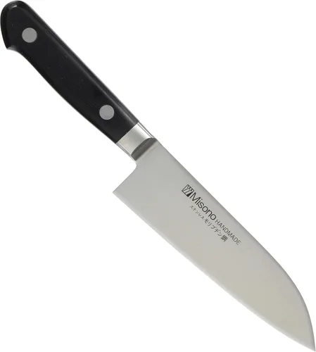 Vista 3 de Misono Cuchillo Santoku de acero molibdeno n.º 681/7.1 in