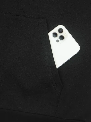 Vista 5 de PINKMARCO Sudadera con capucha para hombre de manga larga con cremallera y bloque
