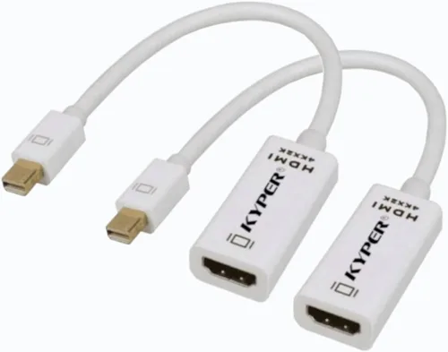 Vista 7 de Adaptador Kyper® 4K Mini DisplayPort a HDMI 4K @30Hz (1 unidad)