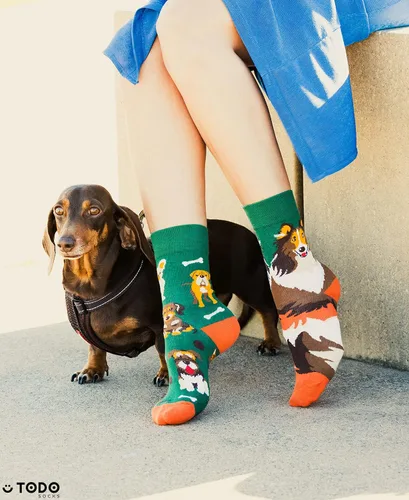 Vista 2 de TODO Calcetines divertidos para hombres, mujeres - novedad vestido calcetines para hombre divertido regalo de Navidad, calcetines divertidos