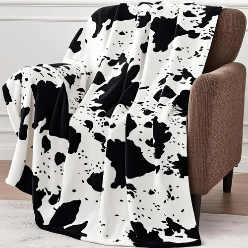 Vista 13 de Edenleaf - Manta con estampado de leopardo de forro polar, manta suave y acogedora para cama, sofá, viajes y camping, supersuave y mullida