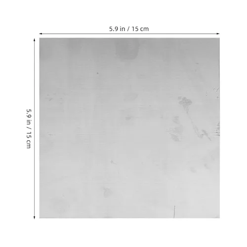 Vista 2 de Hoja de soldadura de acero inoxidable cepillado 6x0.03in para corte preciso