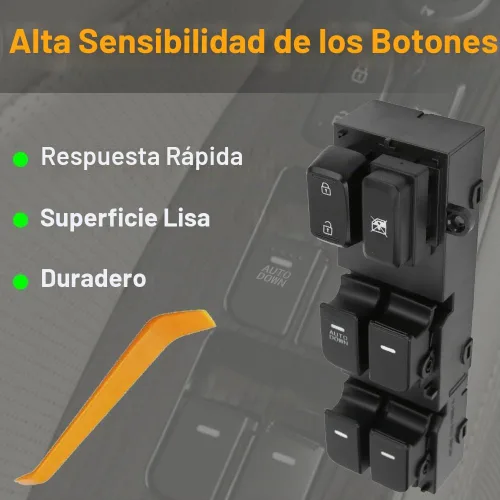 Vista 5 de 93570-2T000 Interruptor de elevalunas eléctrico delantero izquierdo Control