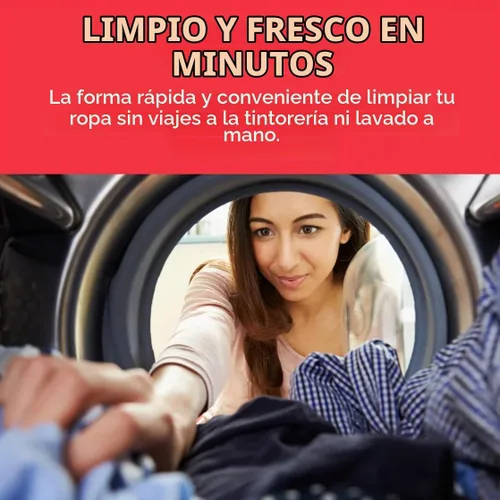 Vista 5 de Dryel Kit de inicio de limpieza en seco en casa, fragancia brisa limpia 1 Kit