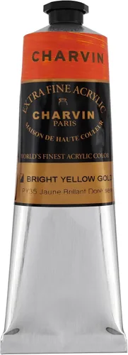 Vista 47 de Charvin Pintura acrílica profesional extrafina – verde absenta, tubo de 2.1 fl oz, pigmentos de triple fresado, resistente a la luz, pinturas