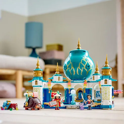 Vista 7 de LEGO Disney Raya and The Heart Palace 43181 Kit de construcción de juguetes imaginativos; es un regalo único de Disney para niños que aman