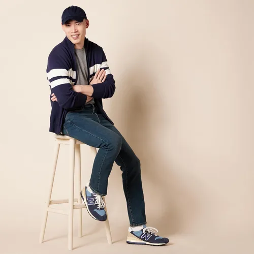 Vista 5 de Tienda Essentials Jeans ajustados para hombre