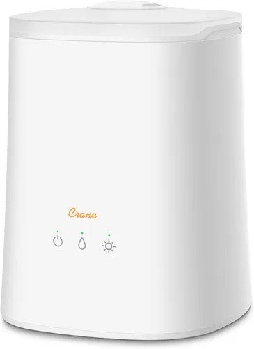 Vista 9 de Crane Humidificador de niebla fría de 0.5 galones de llenado superior y difusor de aceite esencial, silencioso, tiempo de funcionamiento de 15